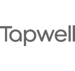 Logo av Tapwell nordisk produsent av blandebatterier til bad, kjøkken og dusj
