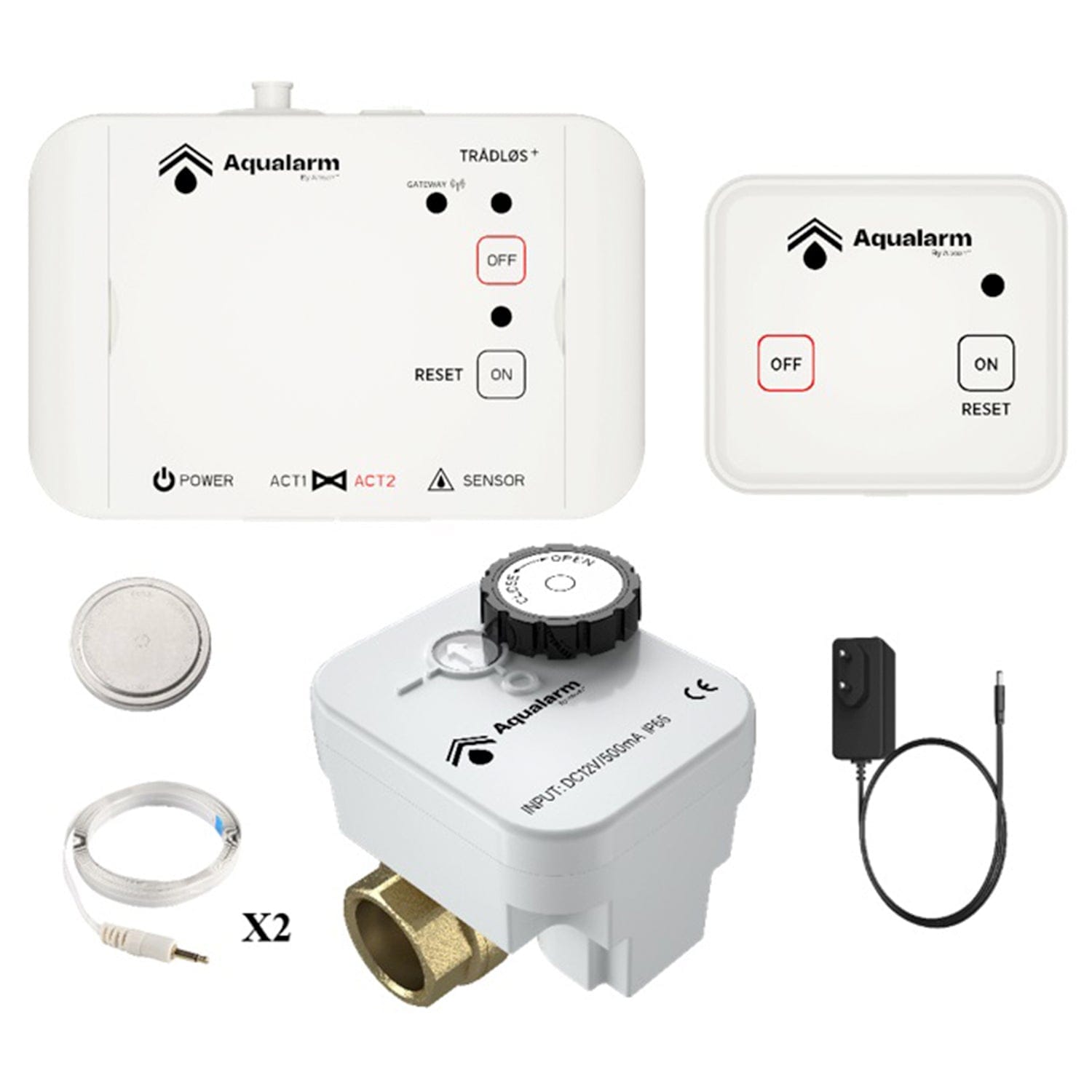 Altech Aqualarm 3/4" trådløs Bad.no GRO-5648768