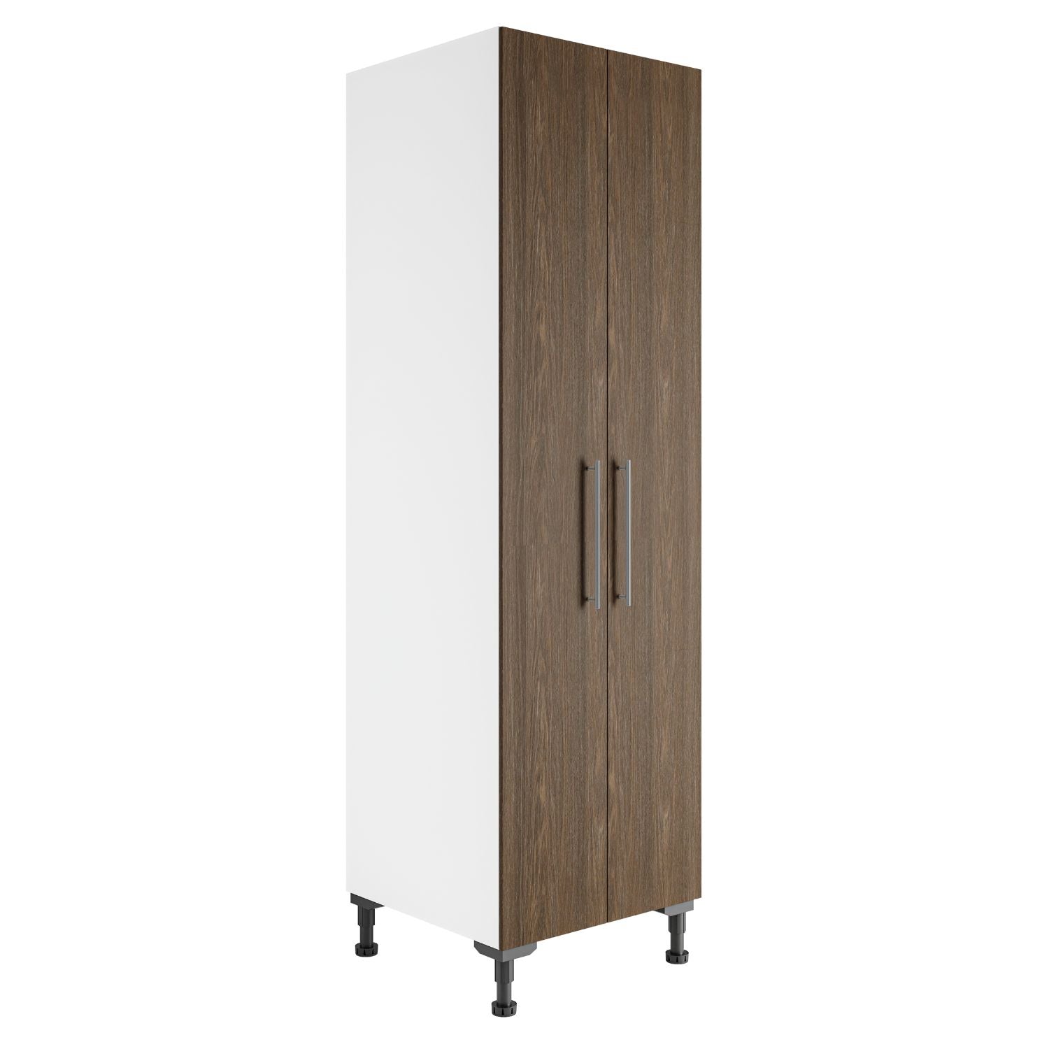 Alterna Høyskap 60 cm m/2 dører Valnøtt Alterna Høyskap vaskerom GRO-7012672