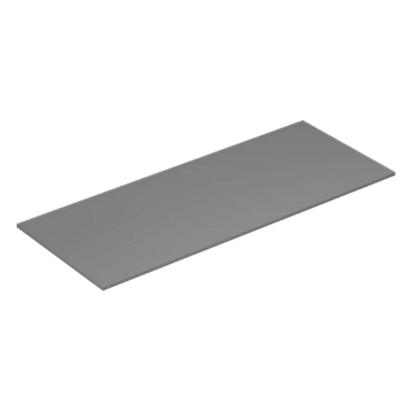 Dansani Calidris Form Topplate B40-232xH1xD40cm Lys grå matt / 100cm Dansani Benkeplate bad DA-630710002