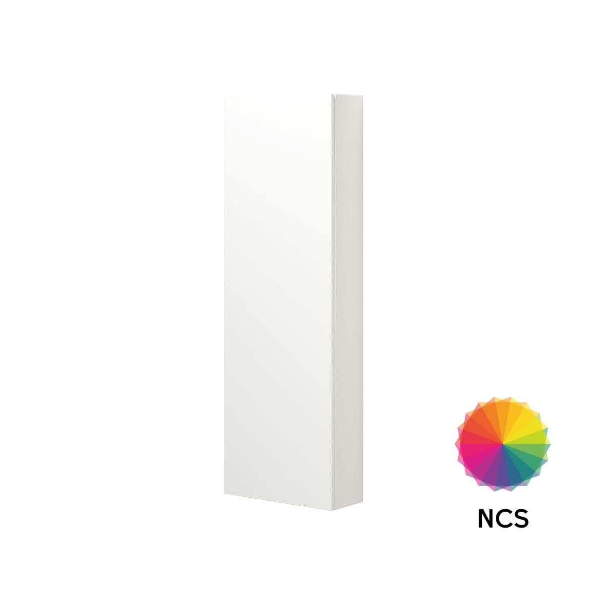 Dansani CALIDRIS Glatt Høyskap 1 dør D16cm NCS farge / 120cm / Venstre hengslet Dansani Høyskap bad DA-C63-1299