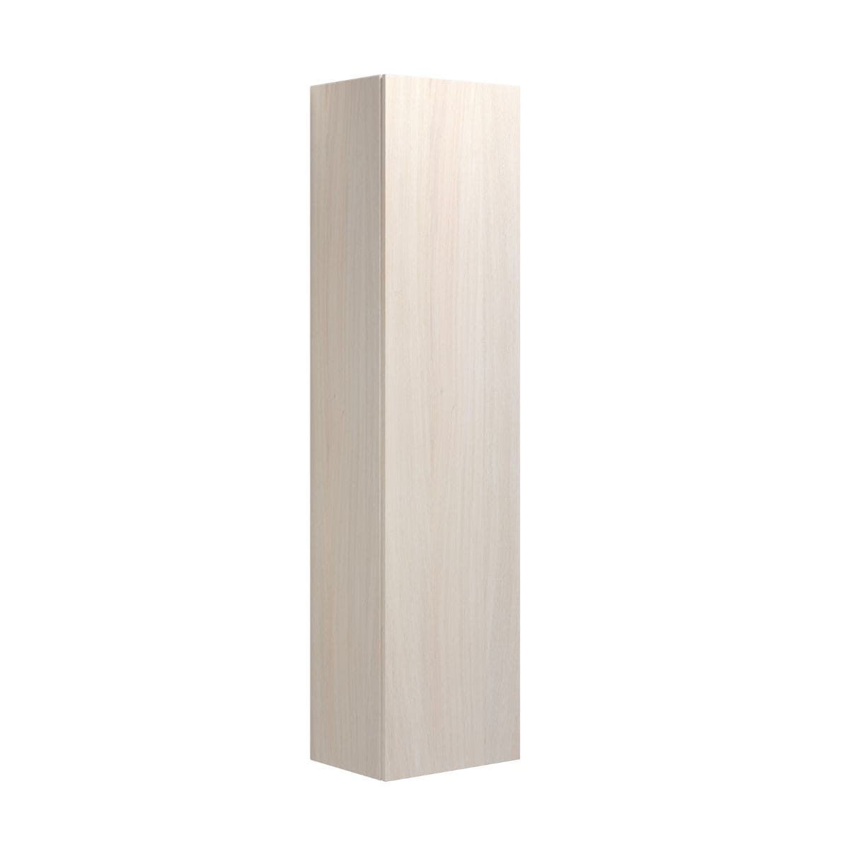 Dansani CALIDRIS Glatt Høyskap 1 dør D30cm Hvit eik / Høyre hengslet Dansani Høyskap bad DA-C66-1175