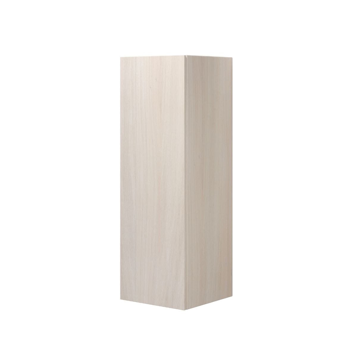 Dansani CALIDRIS Glatt Høyskap 1 dør D40cm Hvit eik / Venstre hengslet / 120cm Dansani Høyskap bad DA-C64-1275