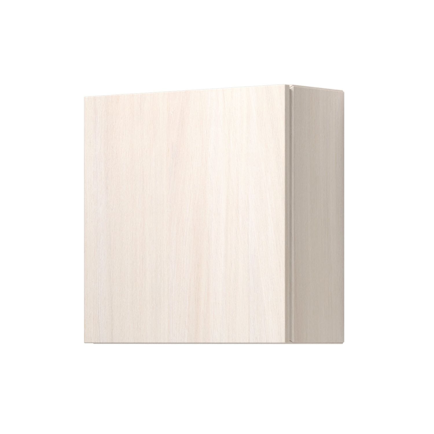 Dansani Calidris Glatt Overskap 1 dør Hvit eik / 40cm / Venstre hengslet Dansani Sideskap bad DA-C32-1275