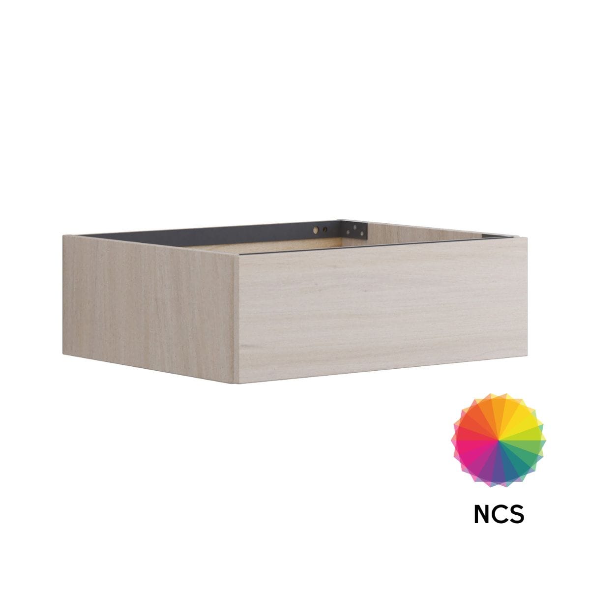 Dansani Calidris Glatt Servantskap lav 1 skuff D50cm NCS eik / 80cm Dansani Servantskap DA-C88-1066