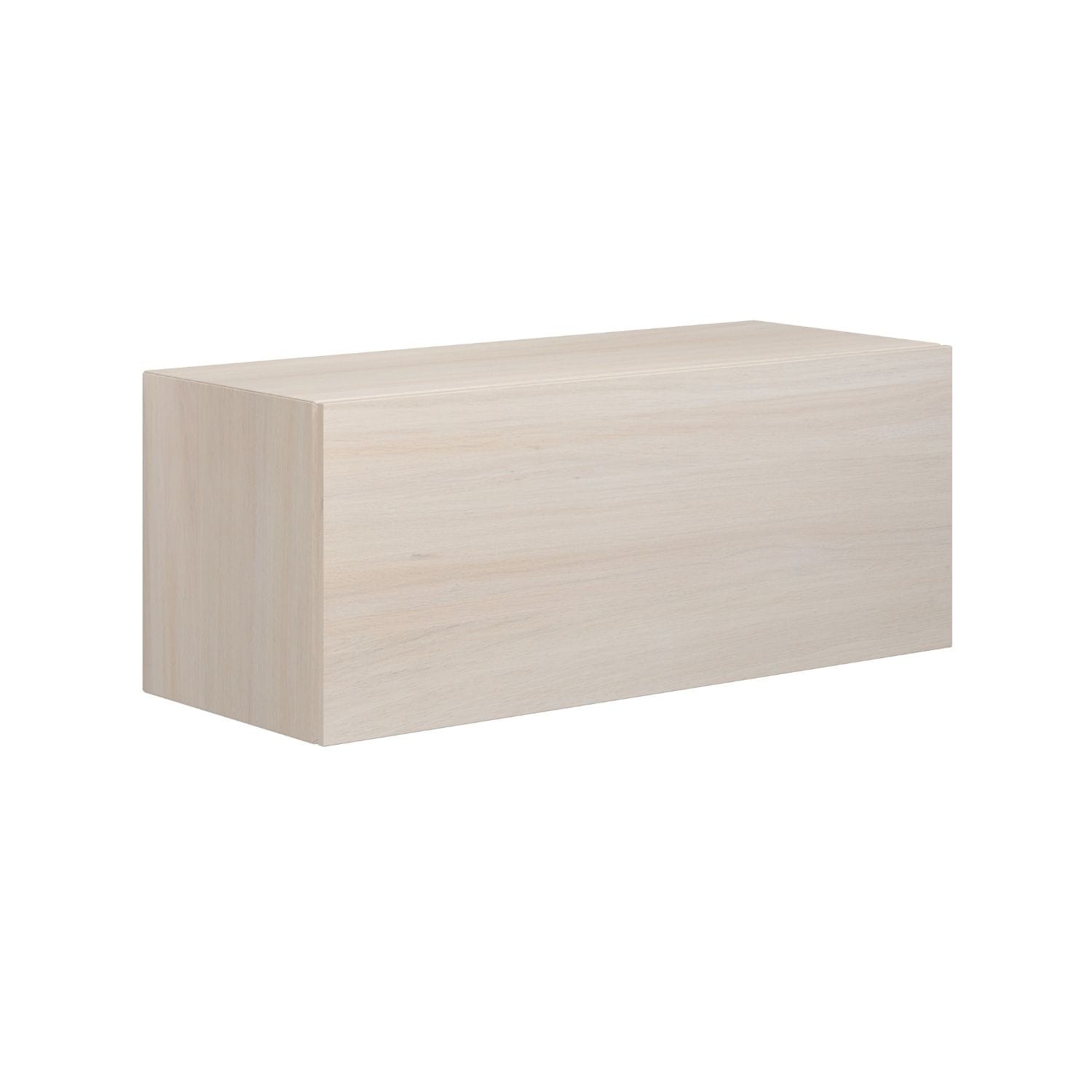 Dansani Calidris Glatt Skap 1 skuff D40cm Hvit eik / 100cm Dansani Sideskap bad DA-C42-1075
