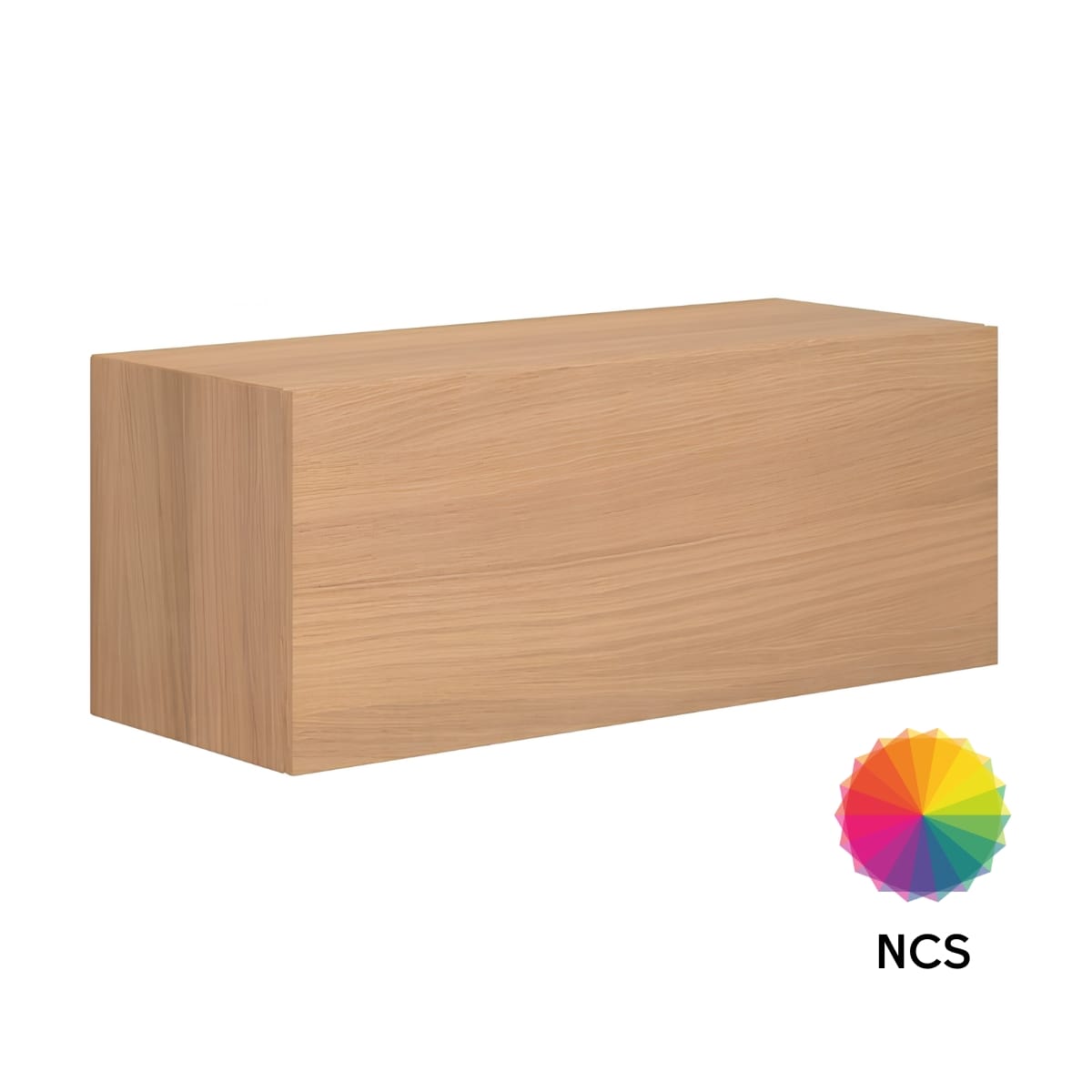 Dansani Calidris Glatt Skap 1 skuff D40cm NCS eik / 100cm Dansani Sideskap bad DA-C42-1066