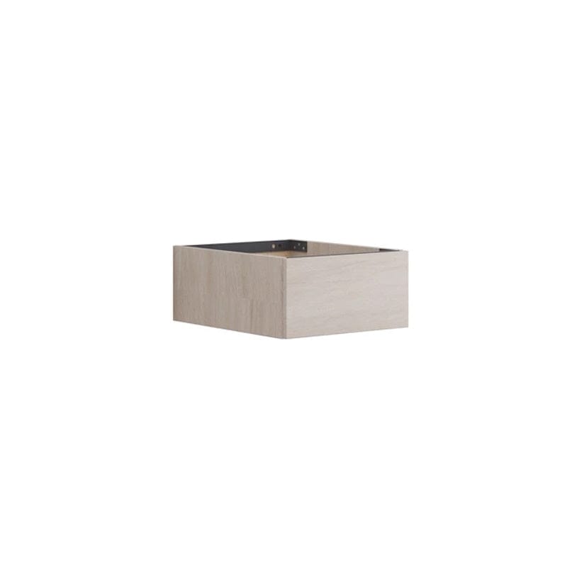 Dansani Calidris Glatt Skap 1 skuff D50cm Hvit eik / 40cm / 20cm Dansani Sideskap bad DA-C82-1075