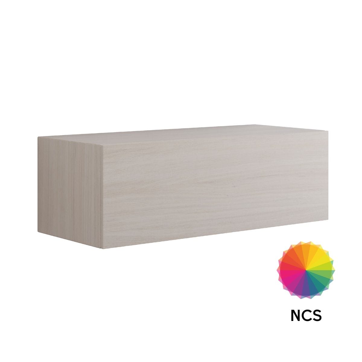 Dansani Calidris Glatt Skap 1 skuff D50cm NCS eik / 120cm / 40cm Dansani Sideskap bad DA-C126-1066