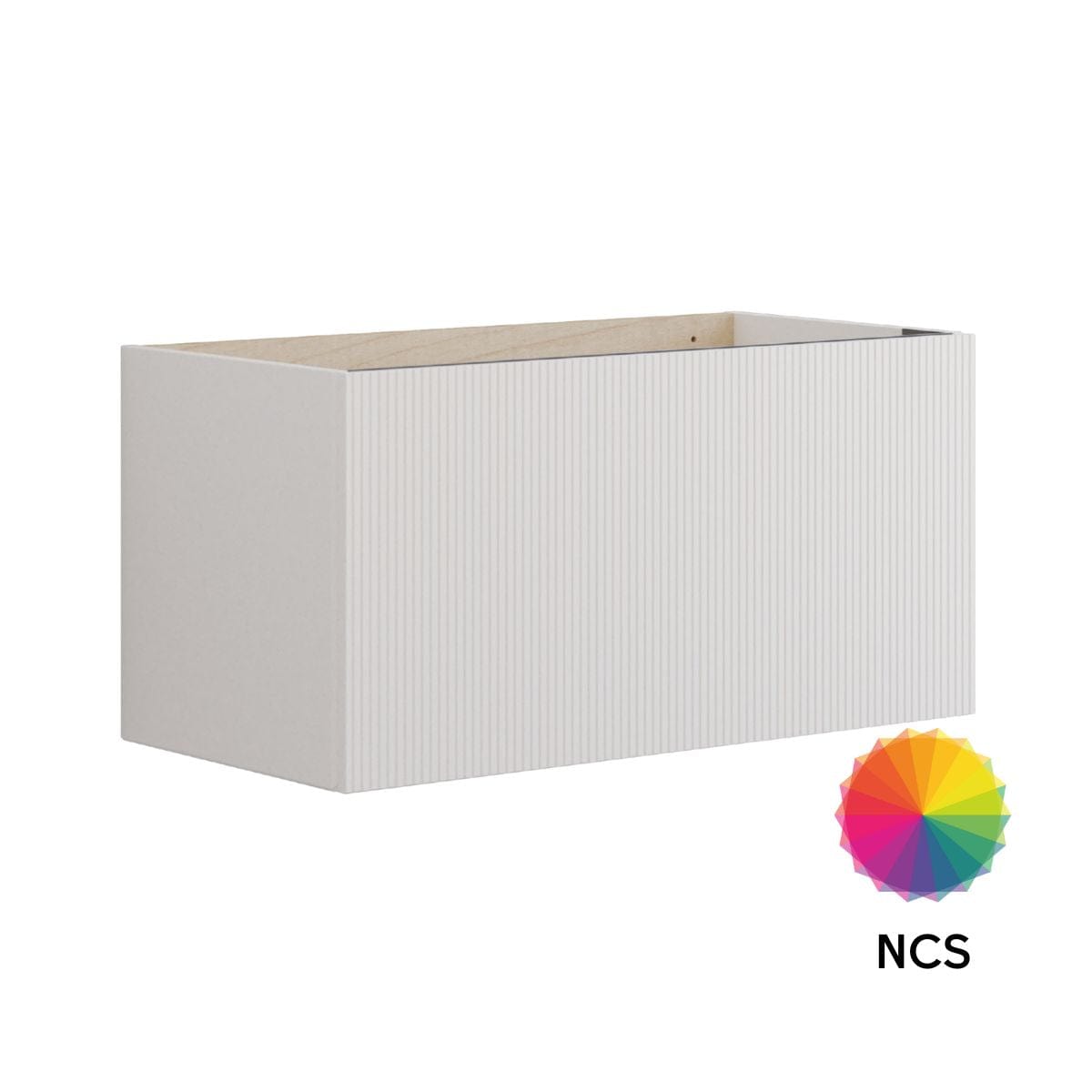 Dansani Calidris Rillet Servantskap 1 skuff D40cm NCS farge / 80cm Dansani Servantskap DA-C02-C099