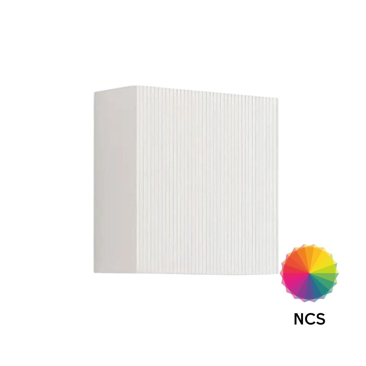 Dansani Calidris Rillet Skap 1 dør D16cm NCS farge / Høyre / 40cm Dansani Sideskap bad DA-C32-C199