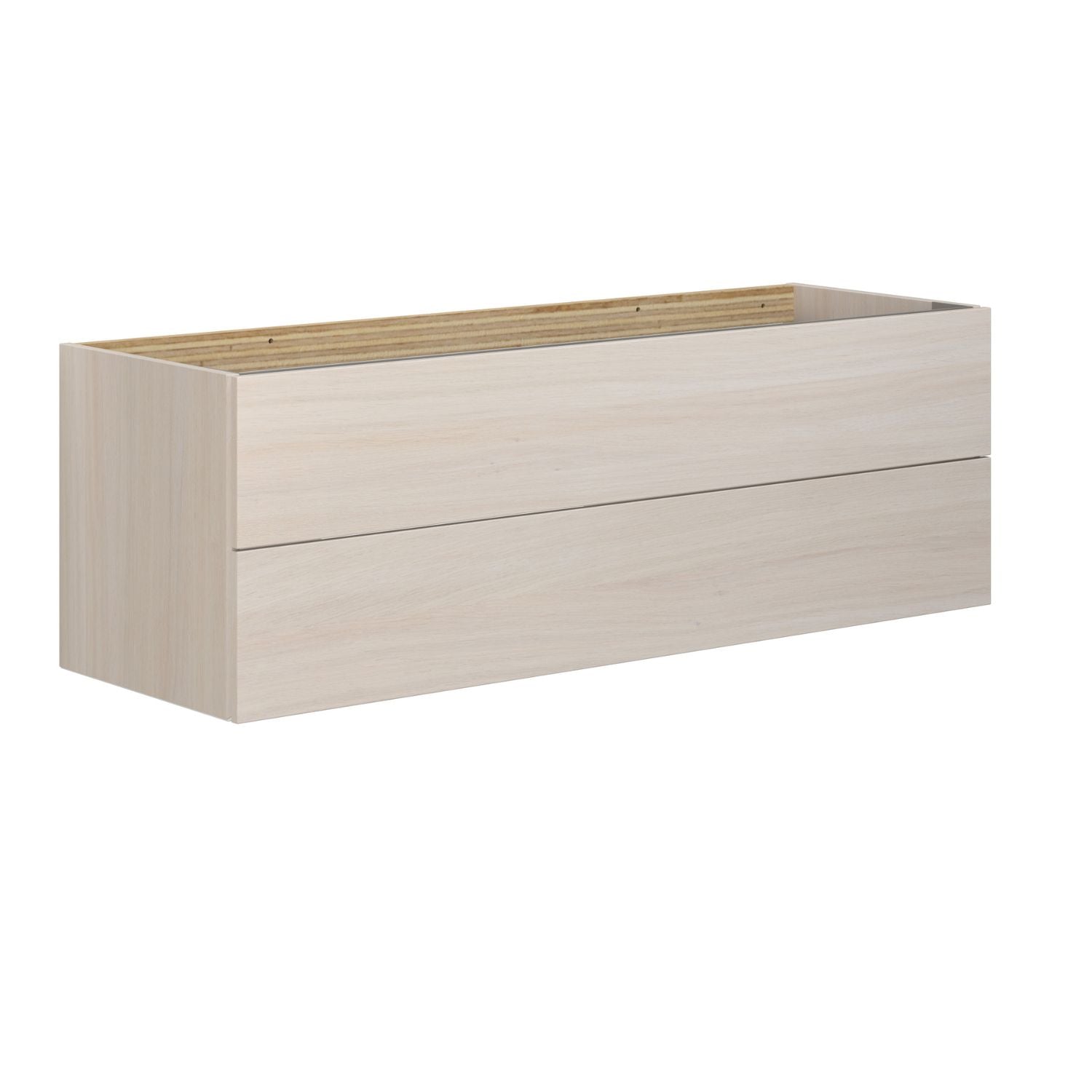 Dansani Calidris Servantskap 2sk B60-120xH40xD40cm - Glatt 120cm dobbel / Hvit eik Dansani Servantskap DA-C10-1075