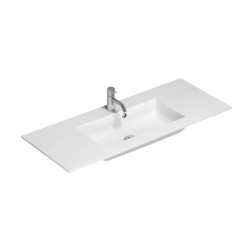 Dansani Calidris Shape Kompositt Servant B60-139xH1xD40cm Hvit matt / 100cm Dansani Møbelservant DA-631121103