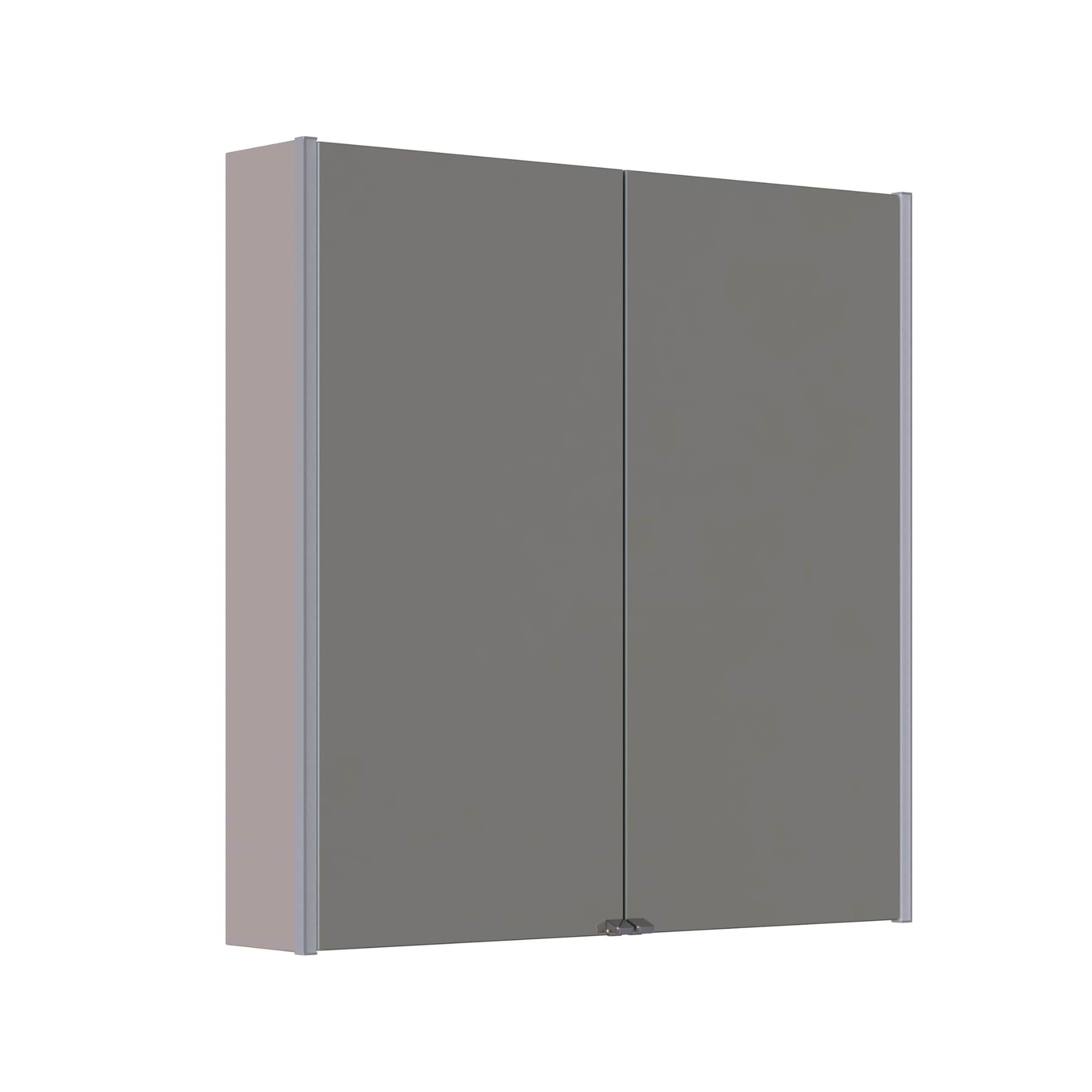 Dansani Inzo Ambi speilskap 2 dører Softstone / 80cm Dansani Speilskap DA-S898-135