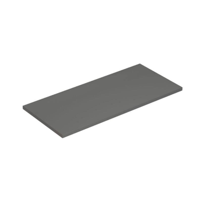 Dansani Inzo Benkeplate Grå matt / 100cm Dansani Benkeplate bad DA-B03-03