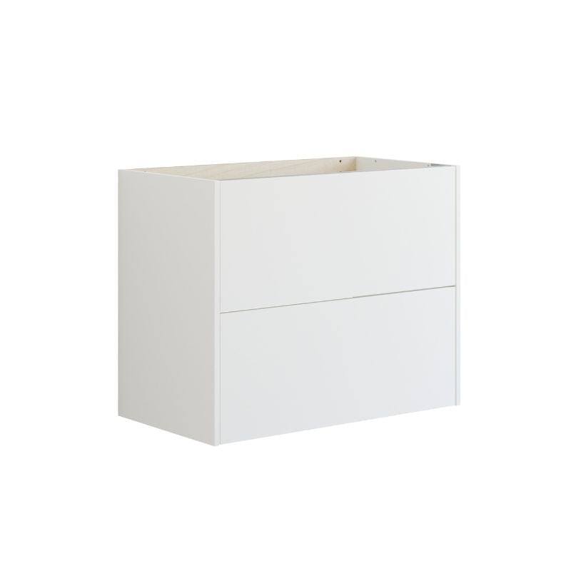 Dansani Inzo Classic Glatt Servantskap 2 skuff B60-120xH64xD44cm Hvit matt / 80cm Dansani Servantskap DA-T07-1010