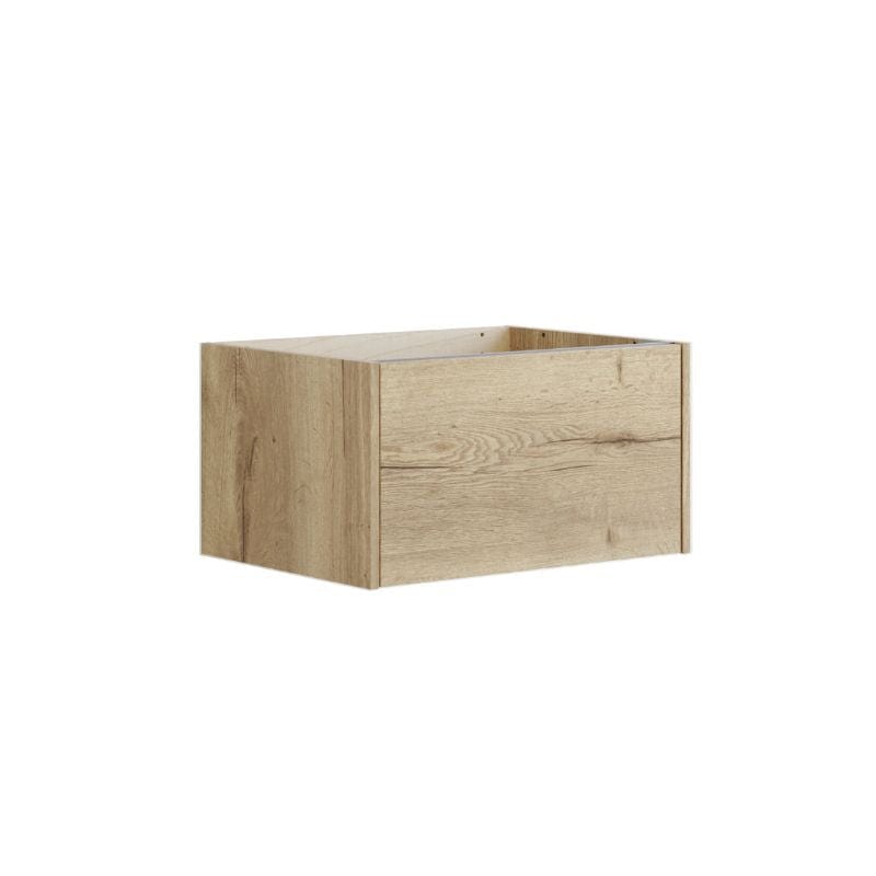 Dansani Inzo Classic Glatt Underskap 1 skuff B60-120xH32xD44cm Natur eik / 60cm Dansani Sideskap bad DA-T11-1049