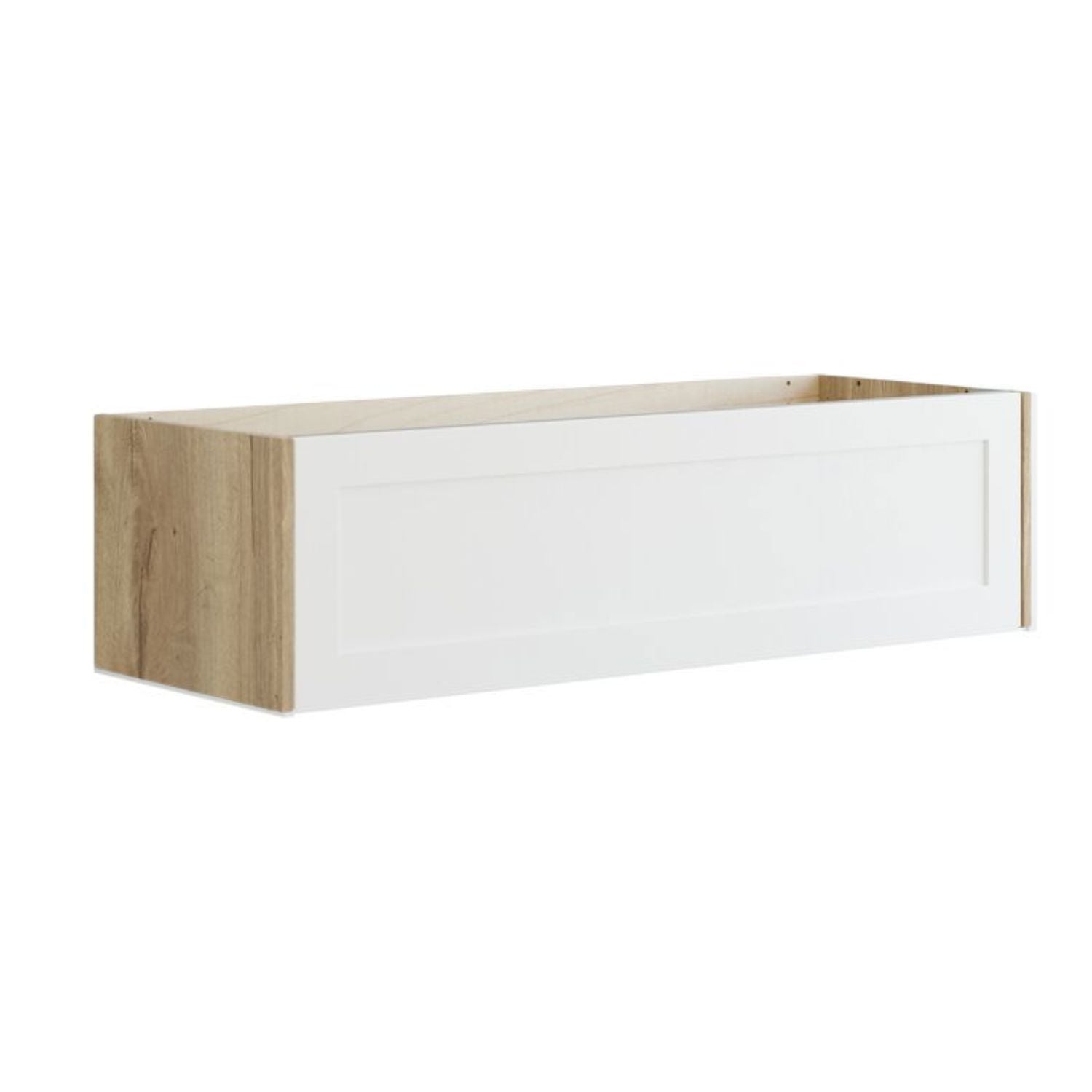 Dansani Inzo Classic Ramme Servantskap 1 skuff Natur eik/hvit matt / 120cm Dansani Servantskap DA-T04-3014