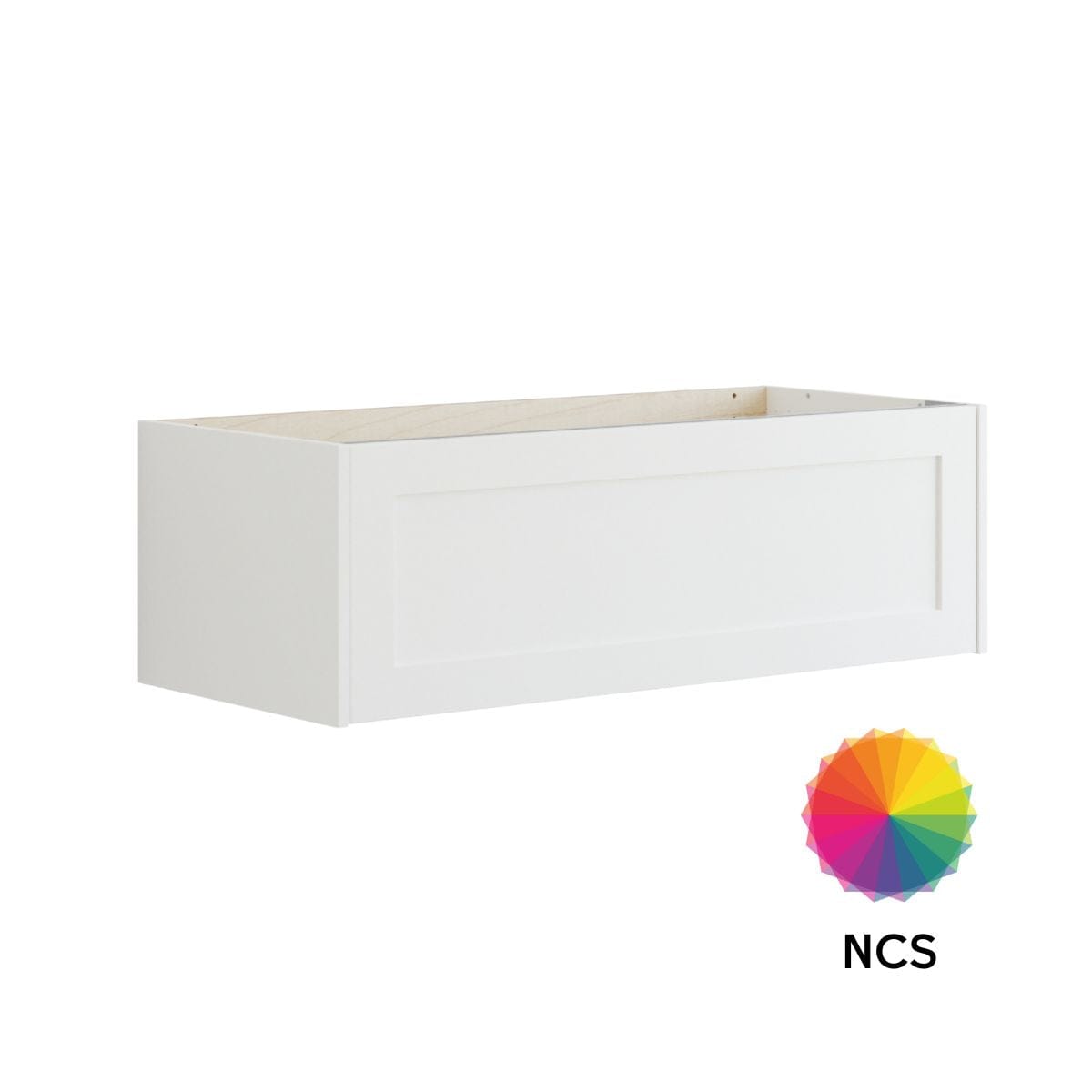 Dansani Inzo Classic Ramme Skap 1 skuff B60-120xH32xD44cm Hvit matt/NCS farge / 100cm Dansani Sideskap bad DA-T13-3091