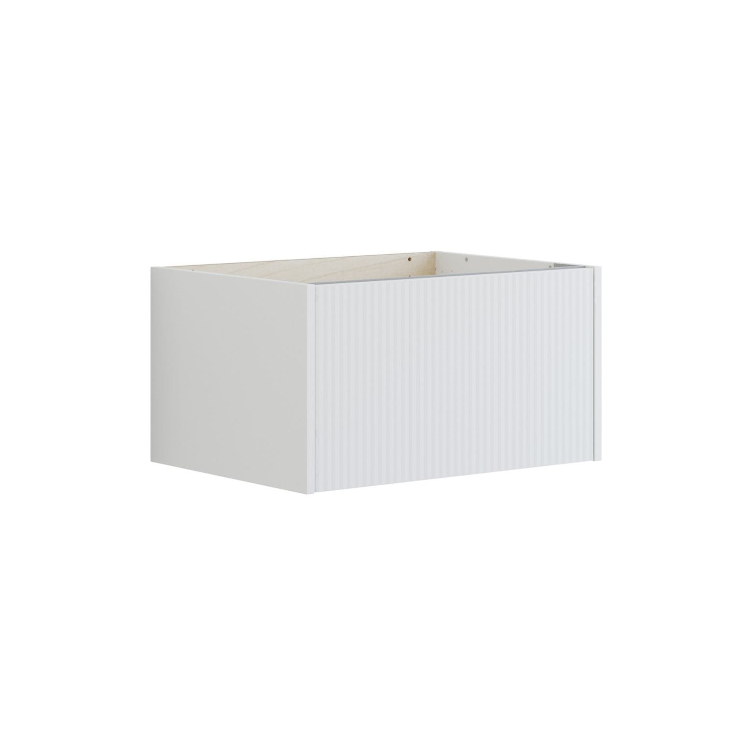 Dansani INZO Classic Servantskap 1 skuff B60-120xH32xD44cm Hvit matt / 60cm / Stripet Dansani Servantskap DA-T01-N010