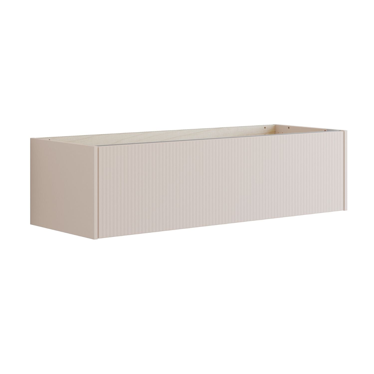 Dansani INZO Classic Servantskap 1 skuff B60-120xH32xD44cm Sand matt / 120cm / Stripet Dansani Servantskap DA-T04-N034