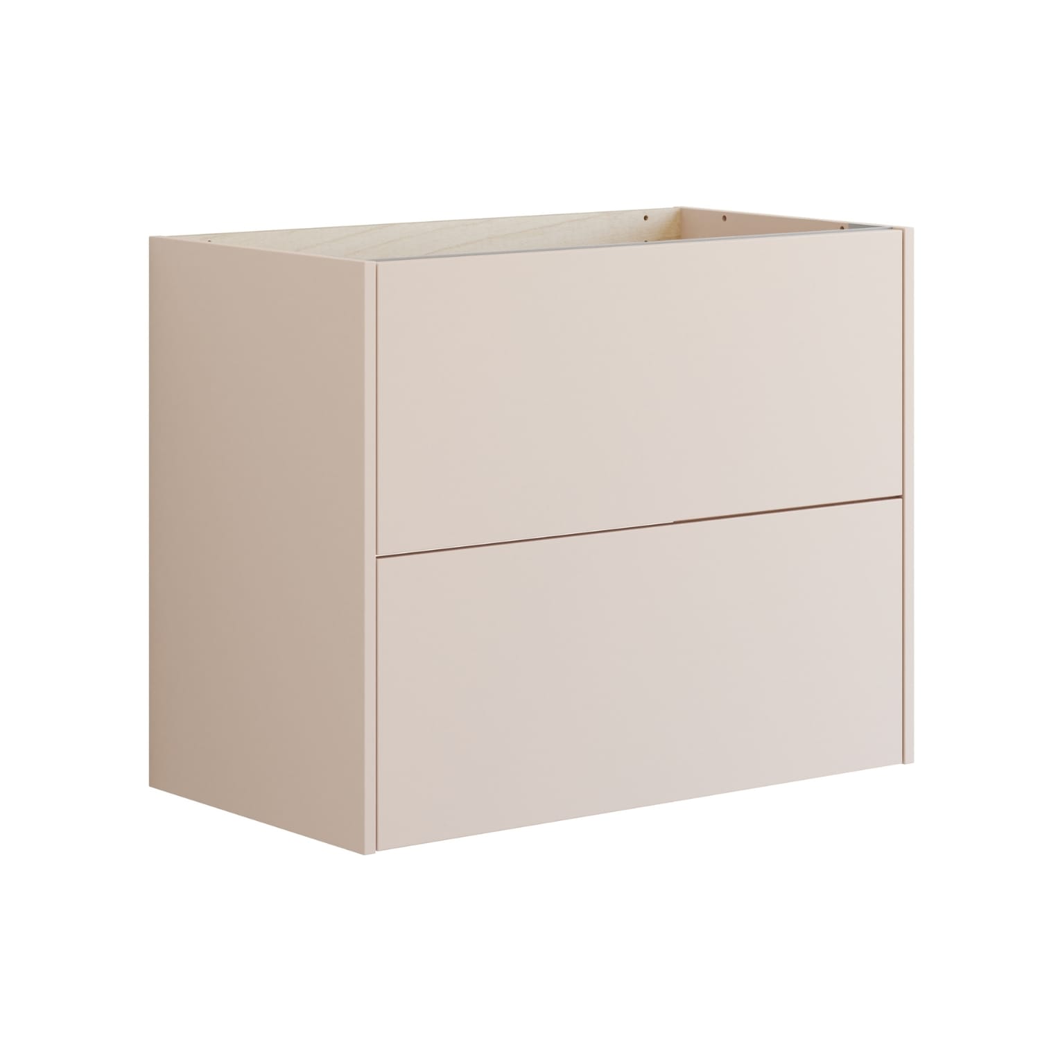 Dansani Inzo Classic Servantskap 2 skuff B60-120xH64xD44cm Glatt / Sand matt / 80cm Dansani Servantskap DA-T07-1034