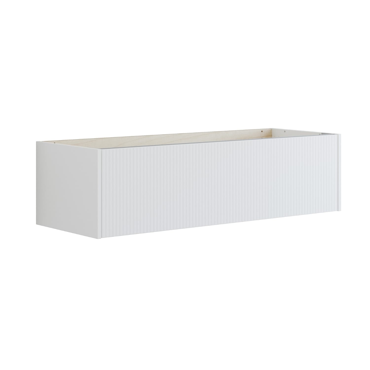 Dansani Inzo Classic Underskap 1 skuff B60-120xH32xD44cm Hvit matt / 120cm / Stripet Dansani Sideskap bad DA-T14-N010