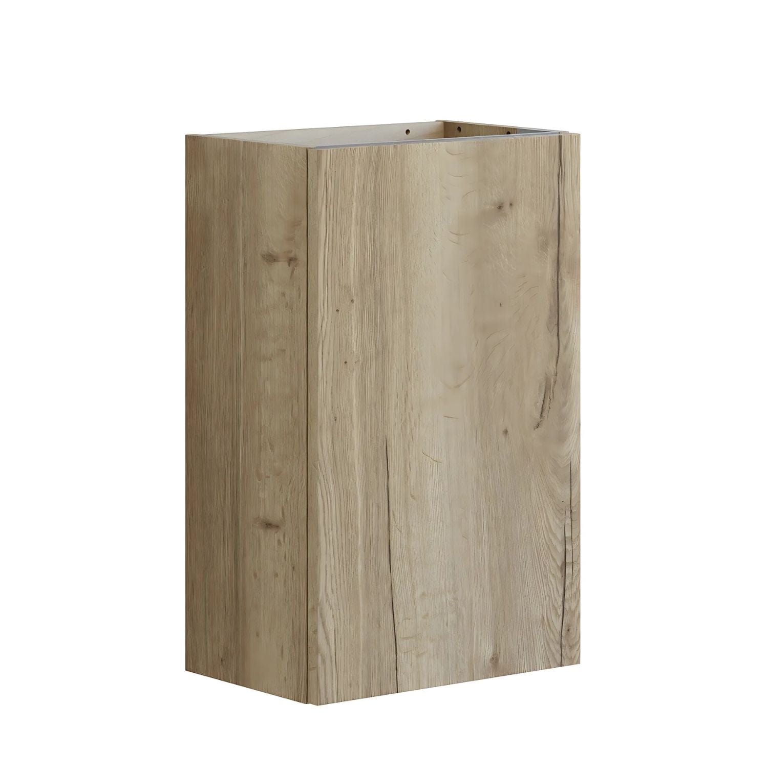 Dansani Inzo Glatt Servantskap Slim 1 Dør B40xH64xD26cm Natur eik / Høyre hengslet Dansani Servantskap DA-U01-1149