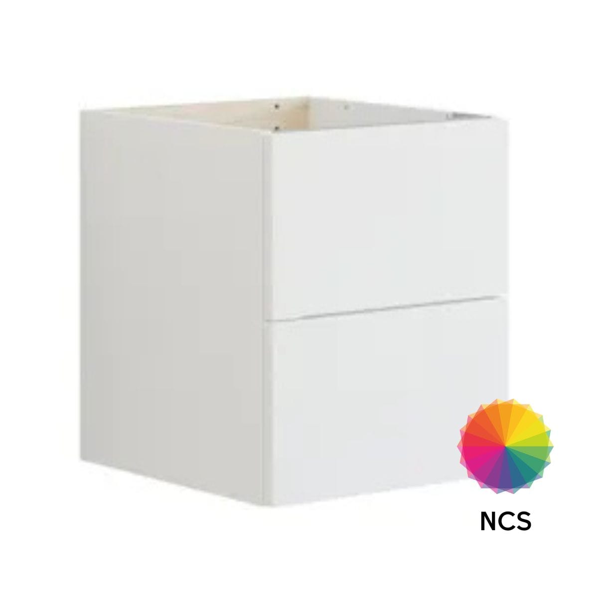 Dansani Inzo Glatt Sideskap 2 skuff NCS farge / 40cm Dansani Sideskap bad DA-U52-1099