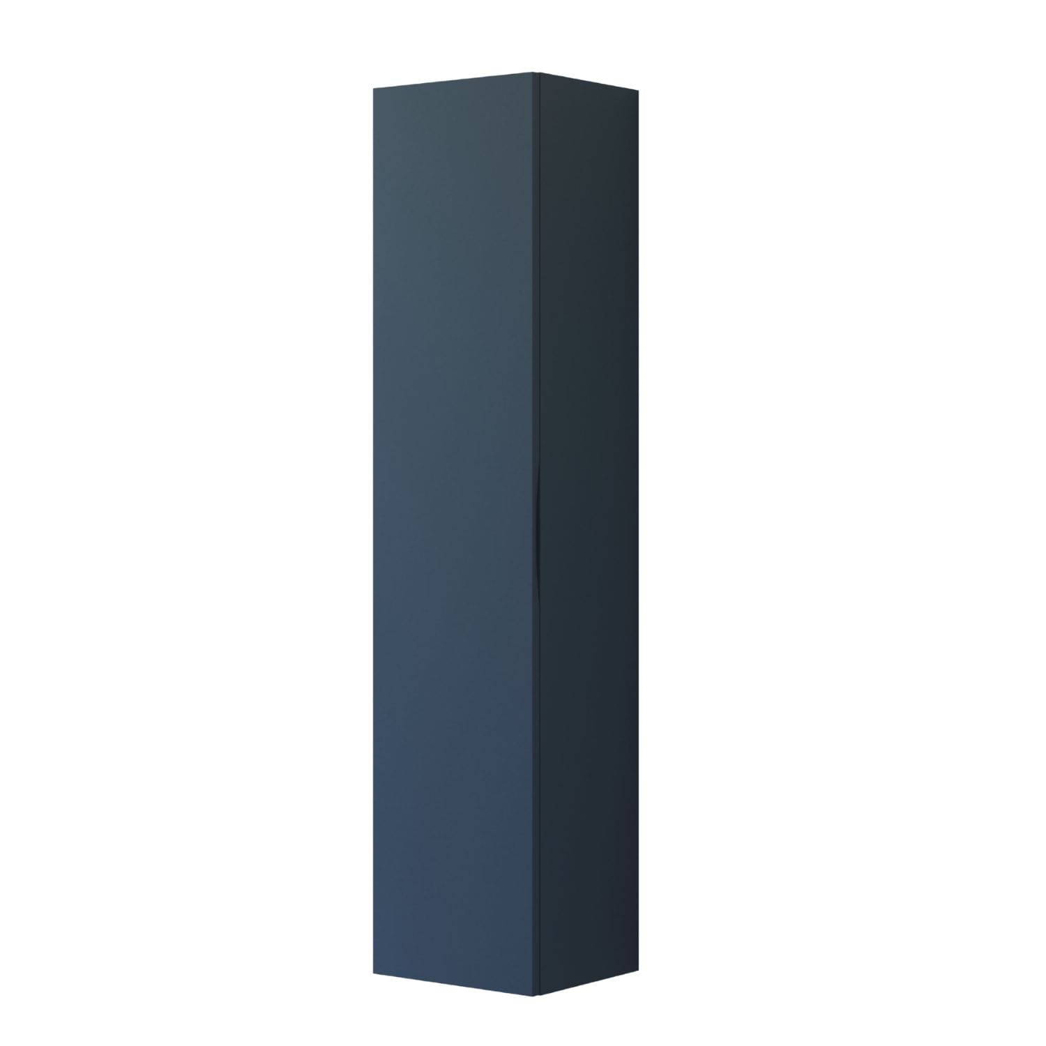 Dansani INZO Høyskap med Integrert Grep 1 dør B40 Deep blue / 40cm / Versjon A venstre hengslet Dansani Høyskap bad DA-U47-2232