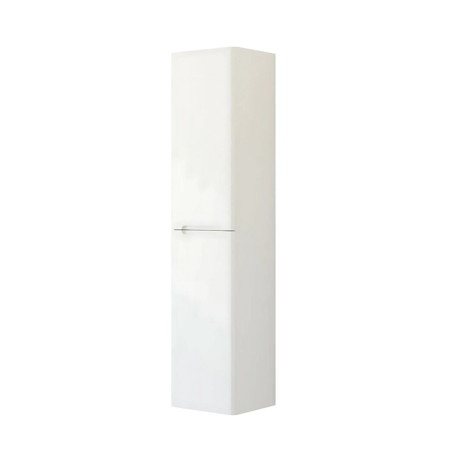 Dansani Inzo Integrert Høyskap 2 dør B40xH176xD35cm Hvit matt / 40cm / Versjon B venstre hengslet Dansani Høyskap bad DA-R15-A210