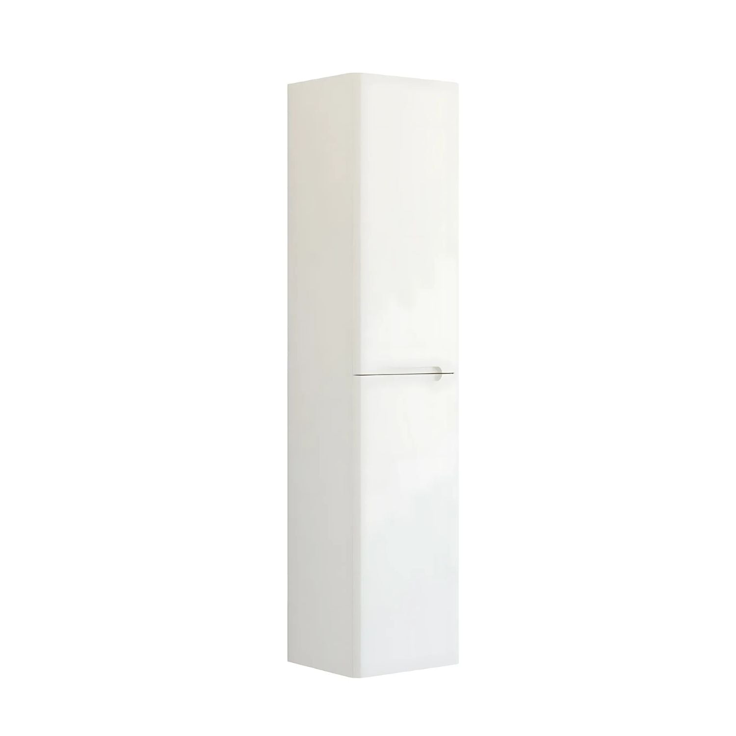 Dansani Inzo Integrert Høyskap 2 dør B40xH176xD35cm Hvit matt / 40cm / Versjon C høyre hengslet Dansani Høyskap bad DA-R16-A110