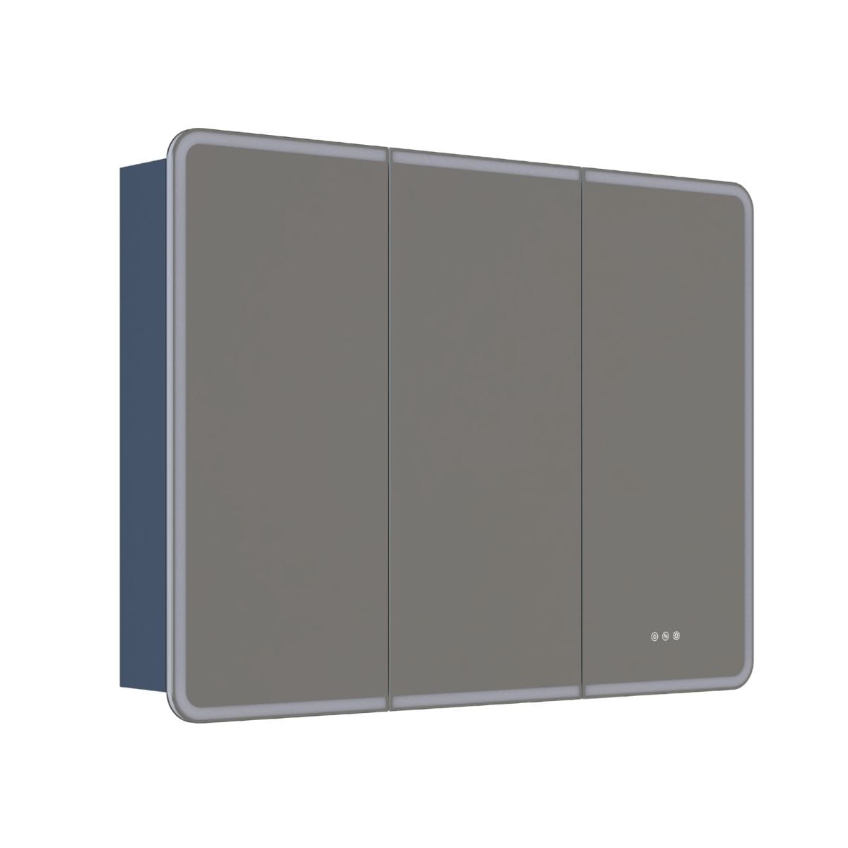 Dansani INZO Radience Speilskap Deep blue / 120cm 3 dører Bad.no Speilskap DA-S863-132
