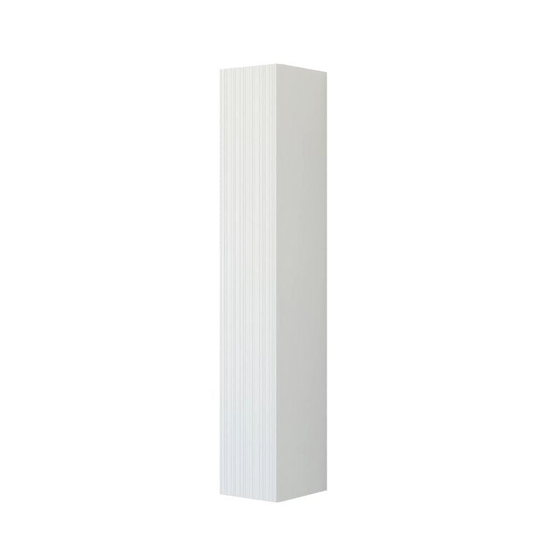Dansani Inzo Riflet Høyskap 1 dør B30cm Hvit matt / 30cm / Versjon B høyre hengslet Dansani Høyskap bad DA-U46-9110