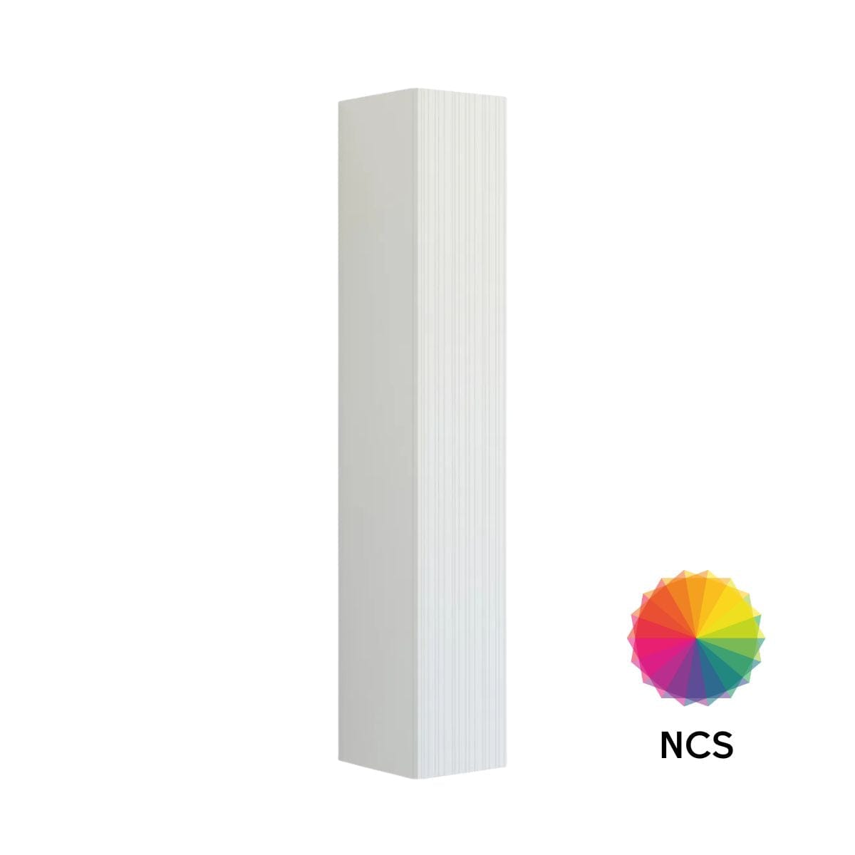Dansani Inzo Riflet Høyskap 1 dør B30cm NCS farge / 30cm / Versjon B høyre hengslet Dansani Høyskap bad DA-U46-9199