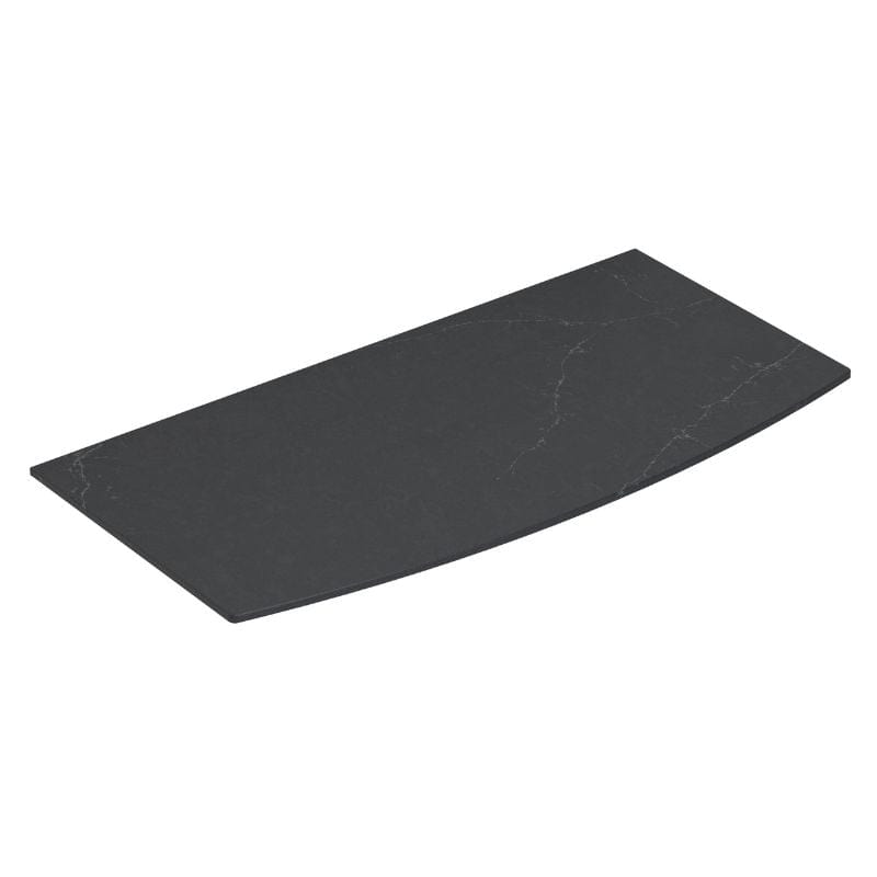Dansani Inzo Silestone Benkeplate Charcoal soapstone / 100cm Dansani Benkeplate bad DA-B23-15