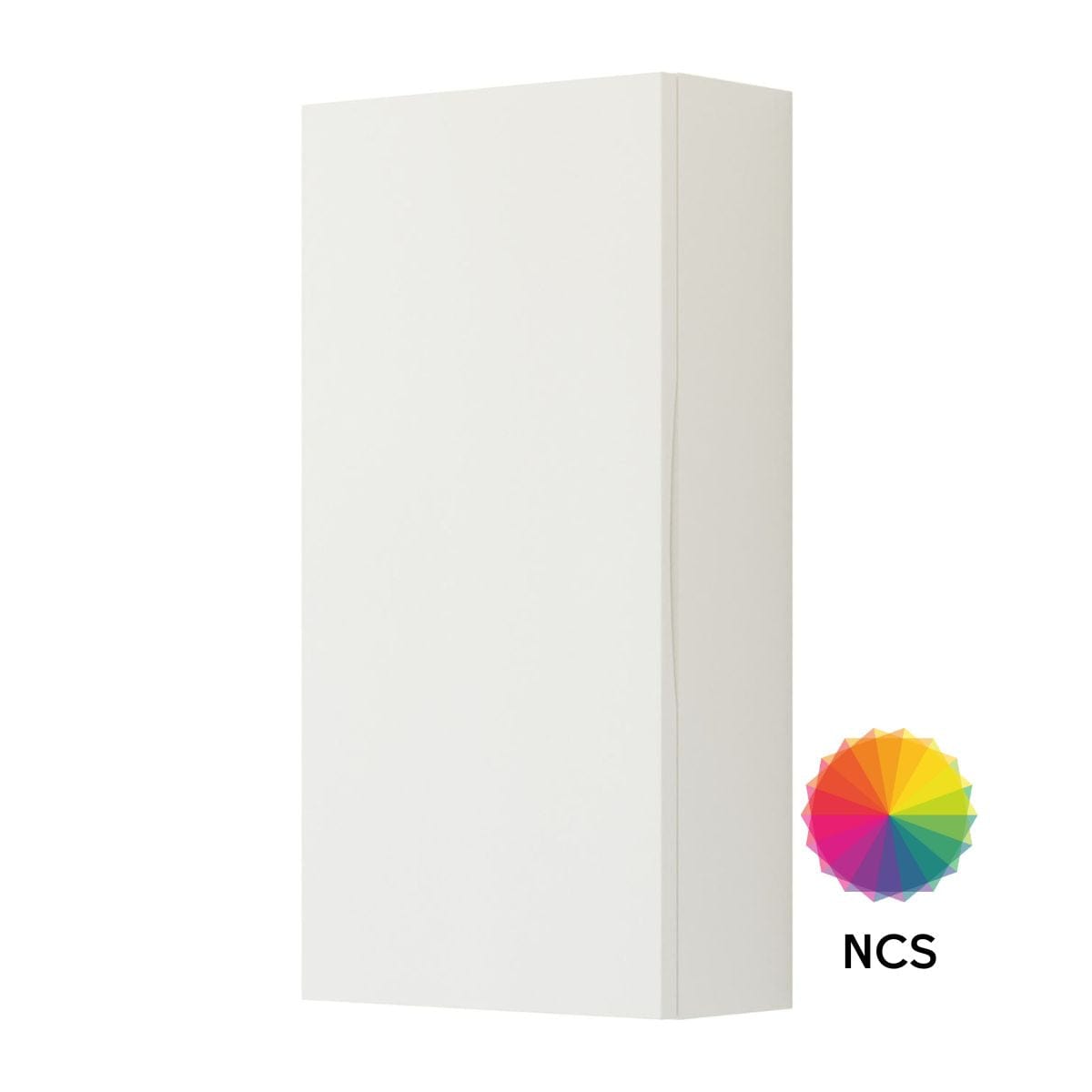 Dansani Inzo Urban Integrert Overskap 1 dør B40xH80xD19cm NCS farge / Venstre hengslet Dansani Sideskap bad DA-U42-2299