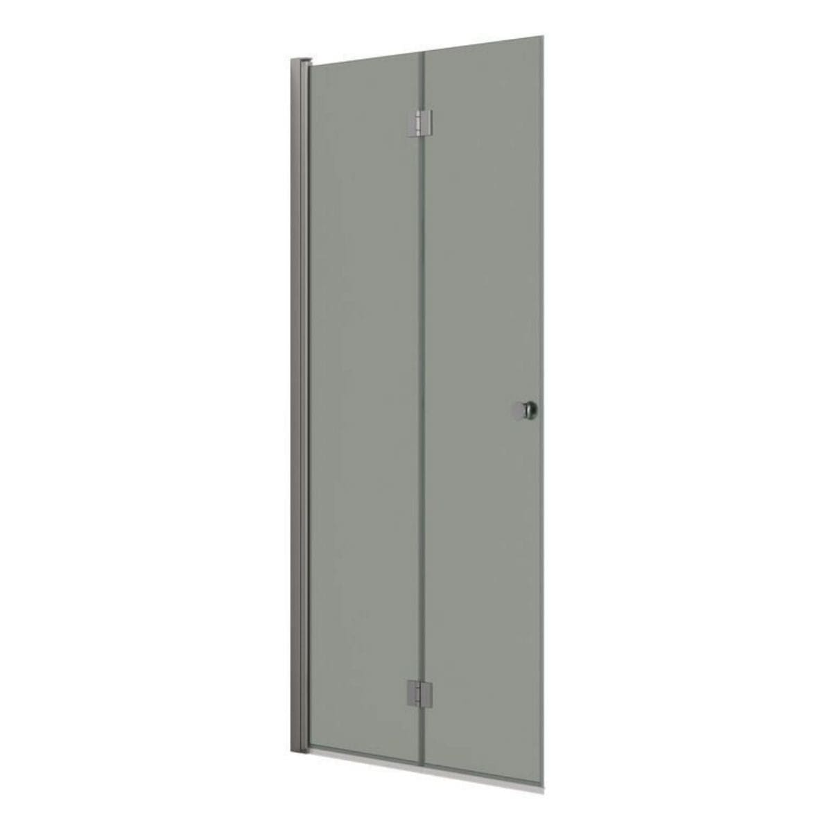 Dansani Match B Foldedør B70-100xH200cm Sateng / 100cm / Isglass Dansani Dusjdør DA-B101-02