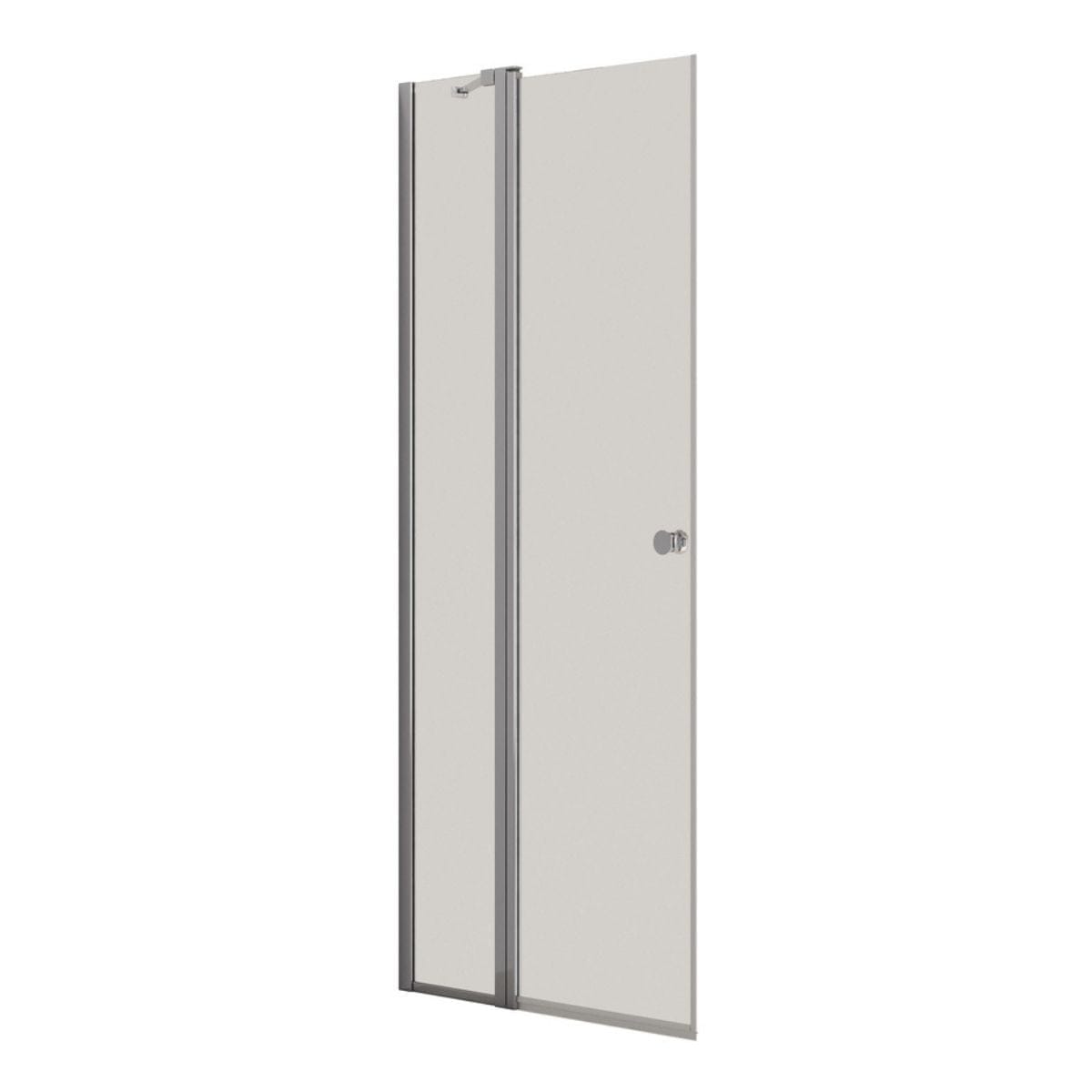 Dansani Match C Dusjdør med sidepanel B90-100xH200cm Krom / 90cm / Klart glass Dansani Dusjdør DA-C91-05