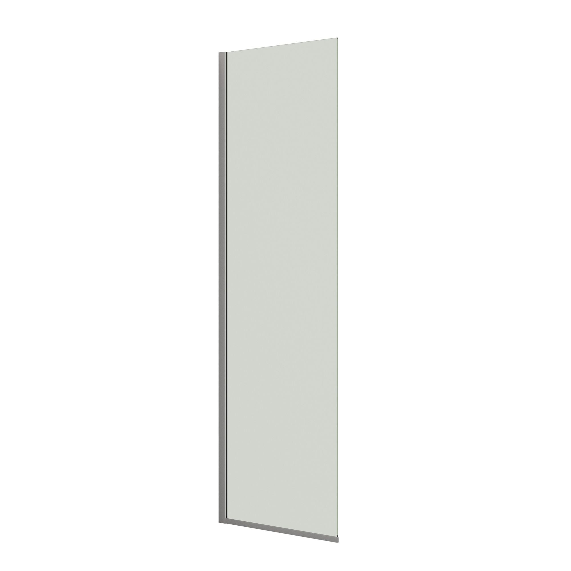 Dansani Match D Fastvegg Sateng / 50cm / Klart glass Dansani Dusjvegg DA-D51-01