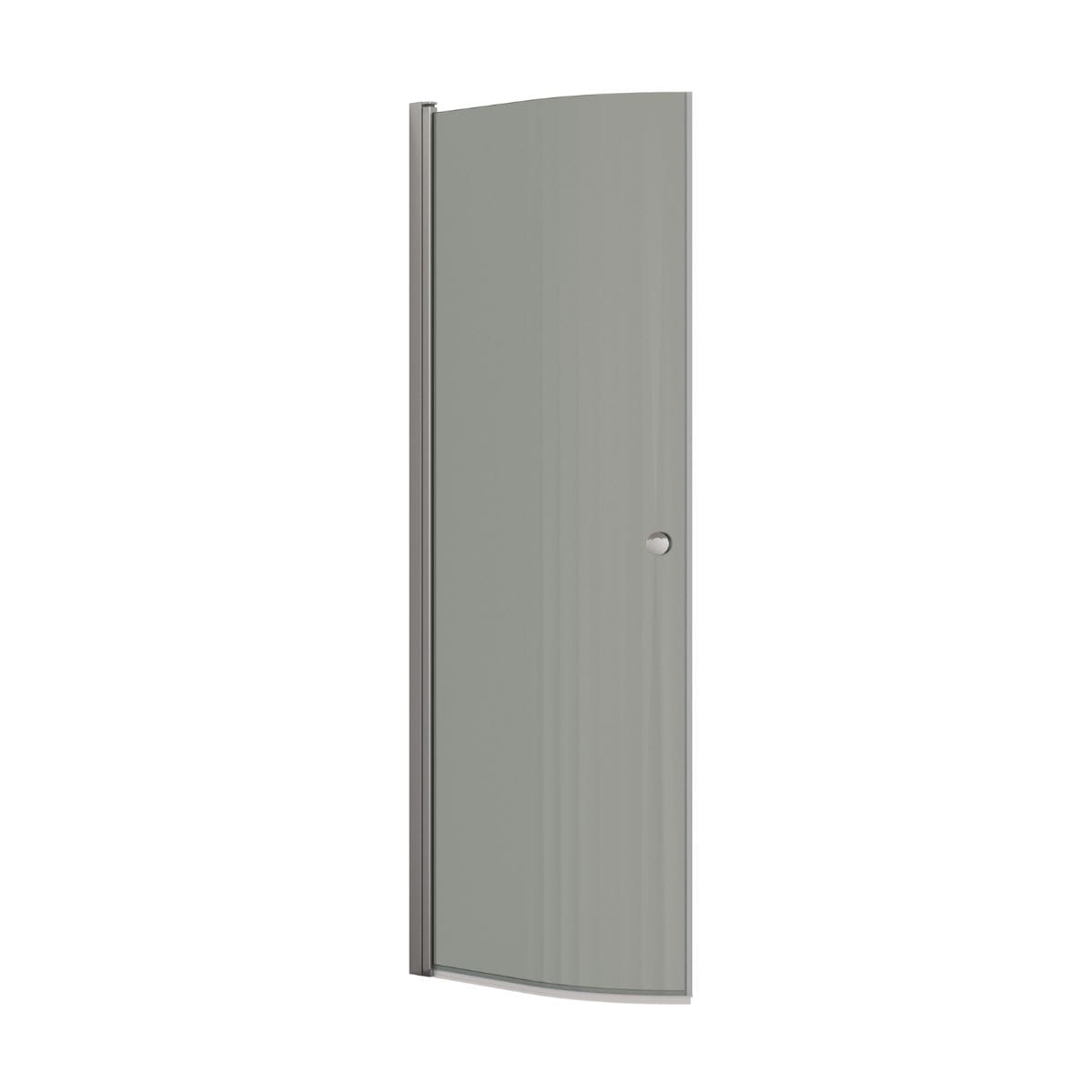 Dansani MATCH E Halvrund Dusjdør Sateng / 90cm / Isglass Dansani Dusjdør DA-E91-02