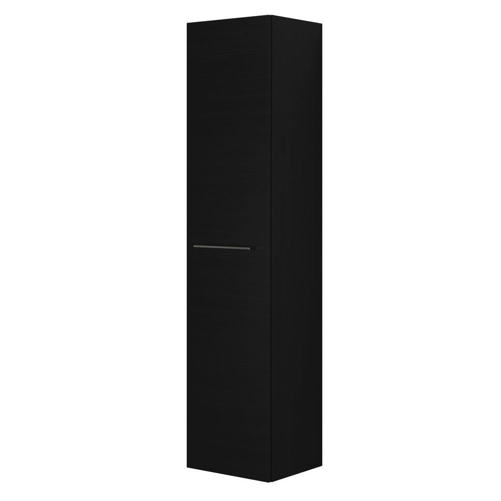 Dansani Mido+ Høyskap 1 dør Svart struktur / 40cm / Venstre hengslet Dansani Høyskap bad DA-P20-1229