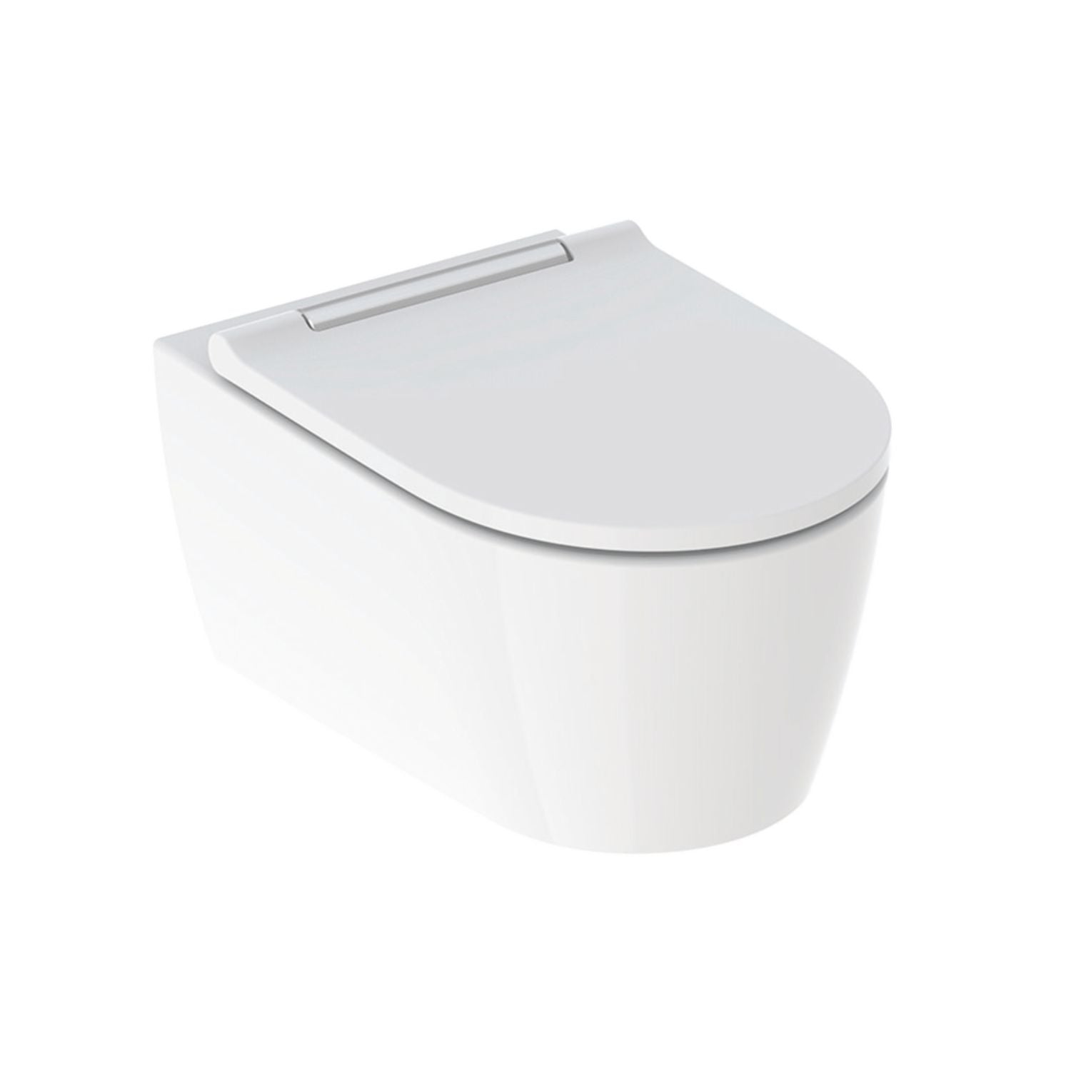 Geberit One Rimless Vegghengt toalett høydejusterbar Hvit Geberit Vegghengt toalett GRO-6122445