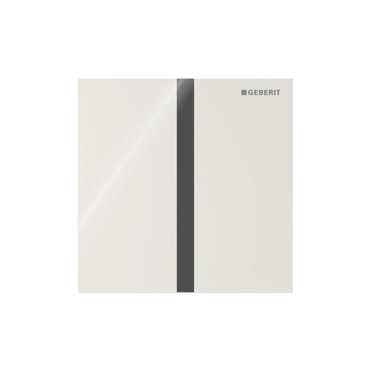 Geberit Sigma 40 Urinalstyring Kvadrat Sandgrå / Nettdrift Geberit Betjeningsplate og trykknapper GRO-1387813