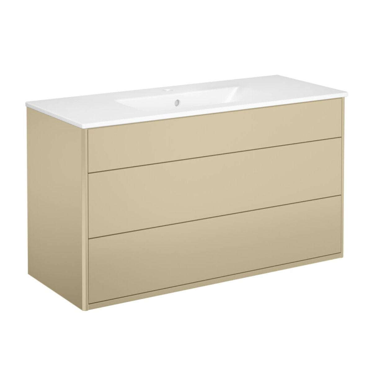 Gustavsberg Graphic Møbelpakke Beige / 100cm Gustavsberg Møbelpakke bad GRO-GB71GCVU10BBWB