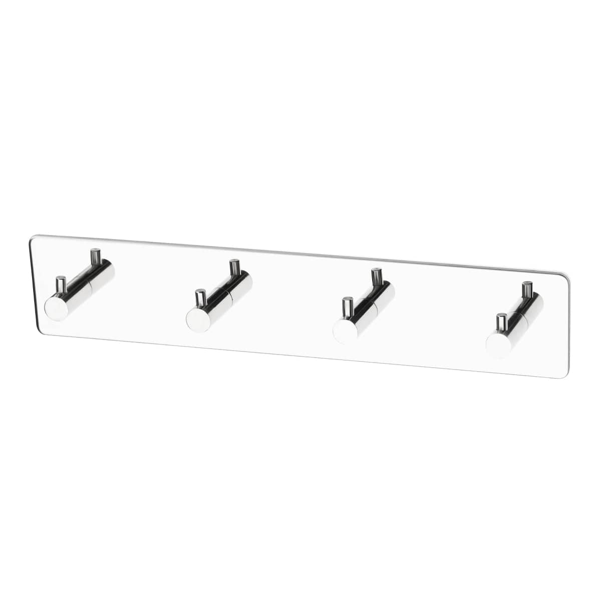 Habo Flair Knaggrekke 4-Krok Krom Habo Knagger HA-30165