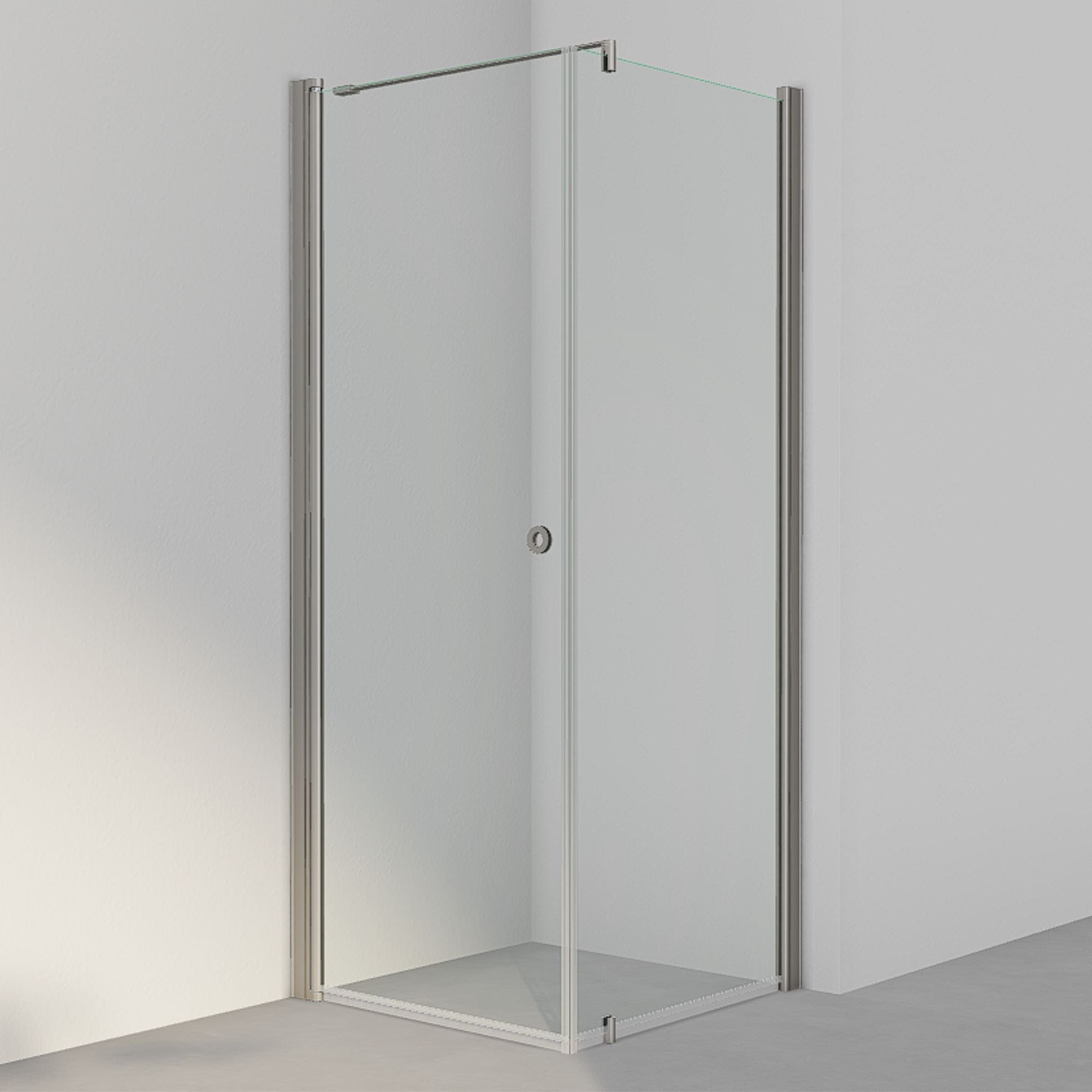 INR Dusjhjørne LINC 13 Original Stone / 80x80cm / Klart glass INR Iconic Nordic Rooms Dusjhjørne INR-51302488
