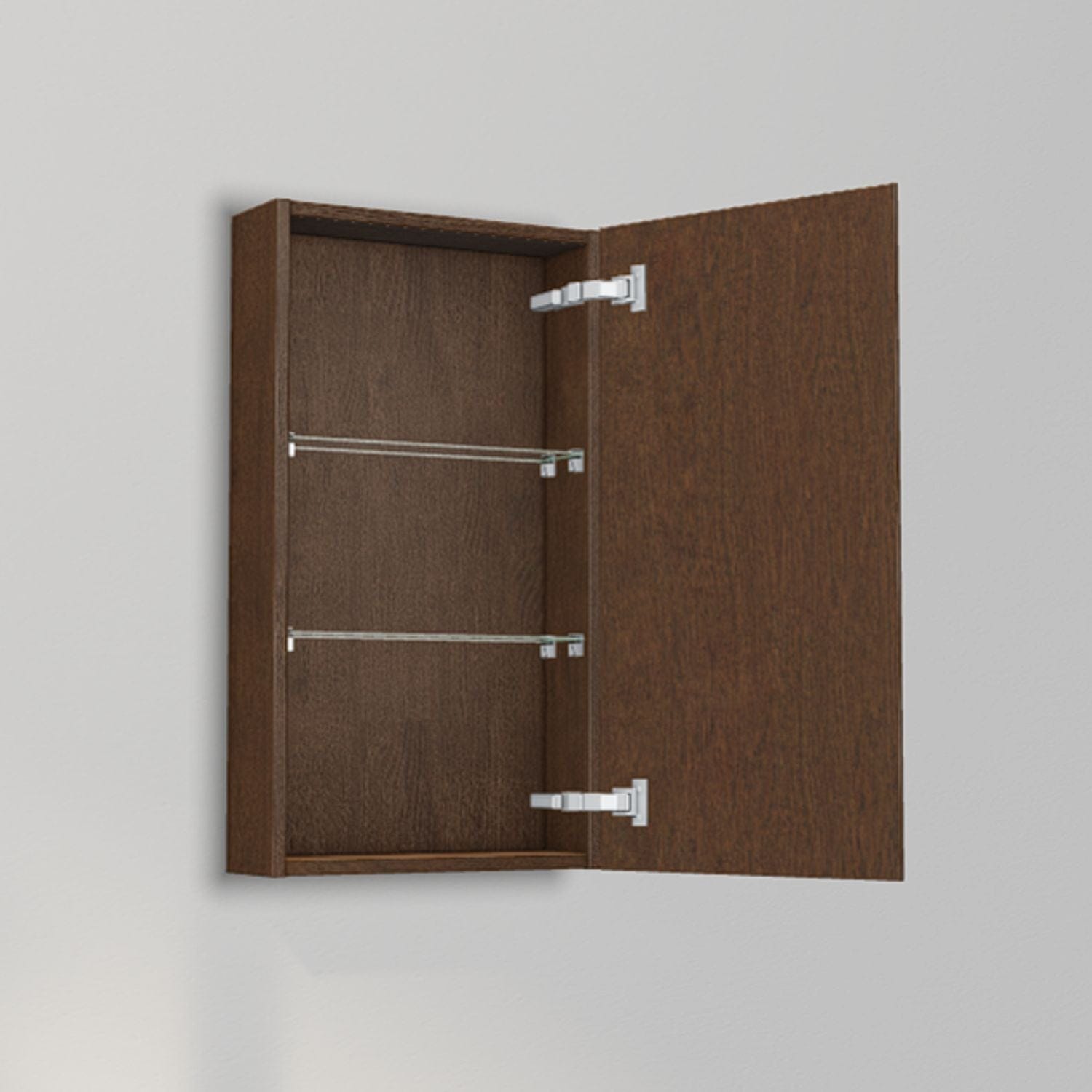 INR Grip 40/15 Veggskap Dark oak / 40cm / Høyre INR Iconic Nordic Rooms Sideskap bad INR-395438H