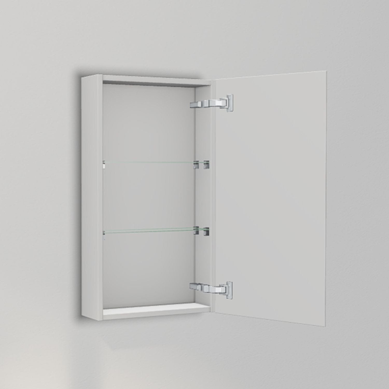 INR Grip 40/15 Veggskap Pure white / 40cm / Høyre INR Iconic Nordic Rooms Sideskap bad INR-395416H
