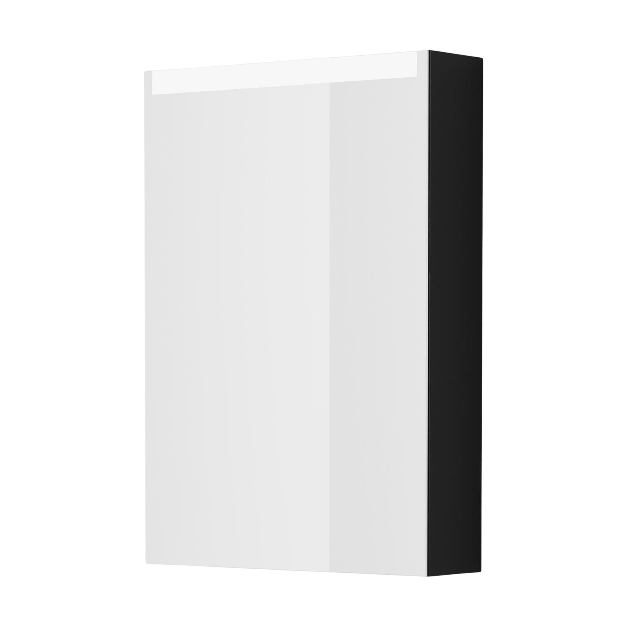 INR STAGE 50 Speilskap uten stikkontakt Black oak / 50cm / Høyre INR Iconic Nordic Rooms Speilskap INR-368639HUE